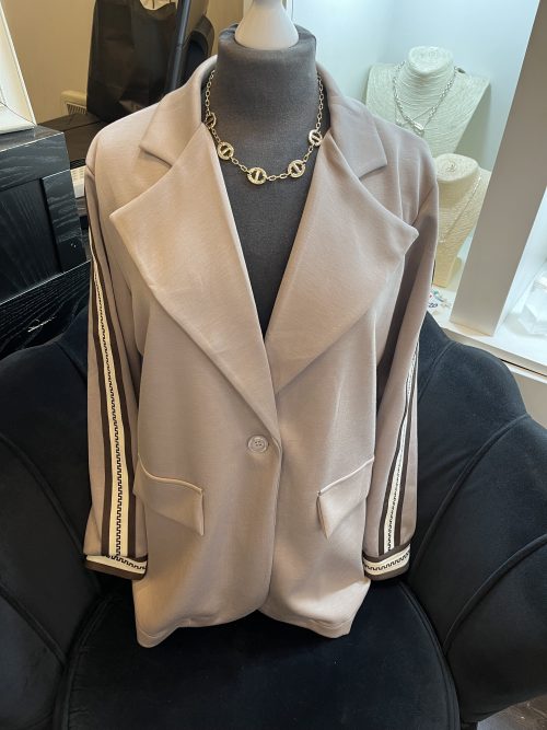Blazer in taupe