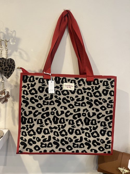 Leopard shopper